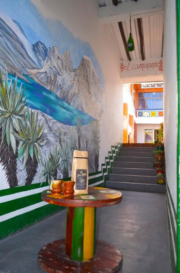 Hostal El Caminante El Cocuy Bagian luar foto