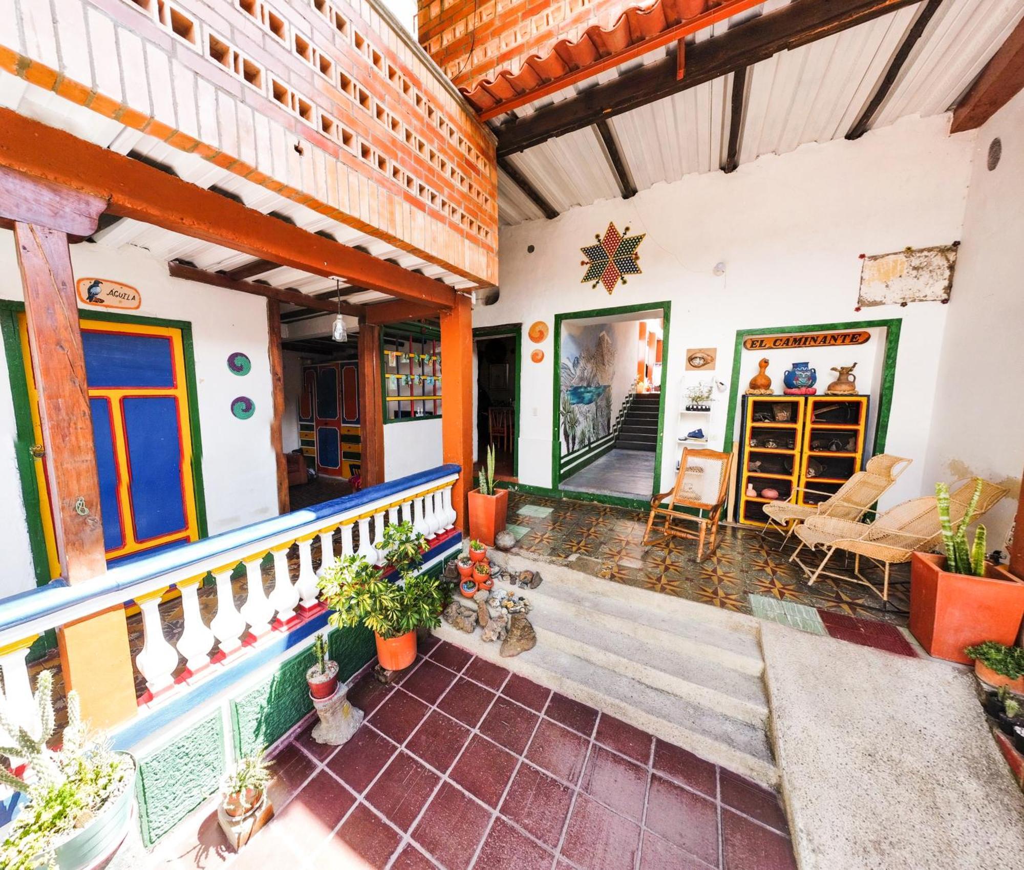 Hostal El Caminante El Cocuy Bagian luar foto