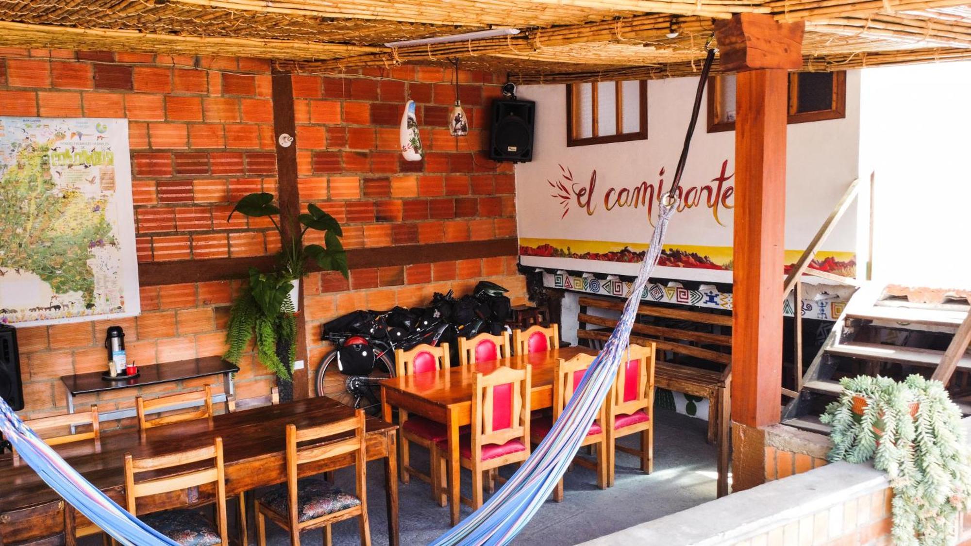Hostal El Caminante El Cocuy Bagian luar foto