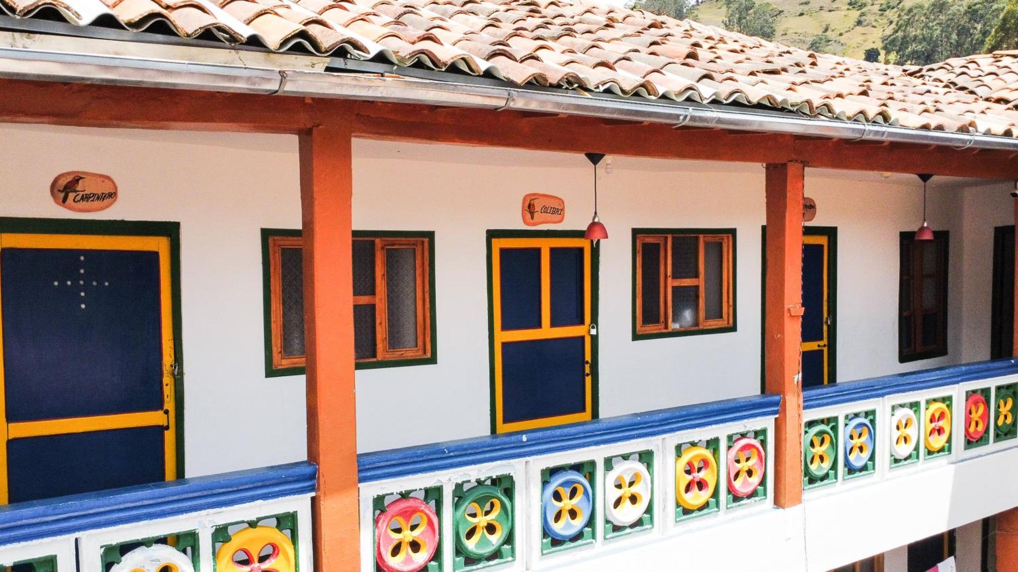 Hostal El Caminante El Cocuy Bagian luar foto