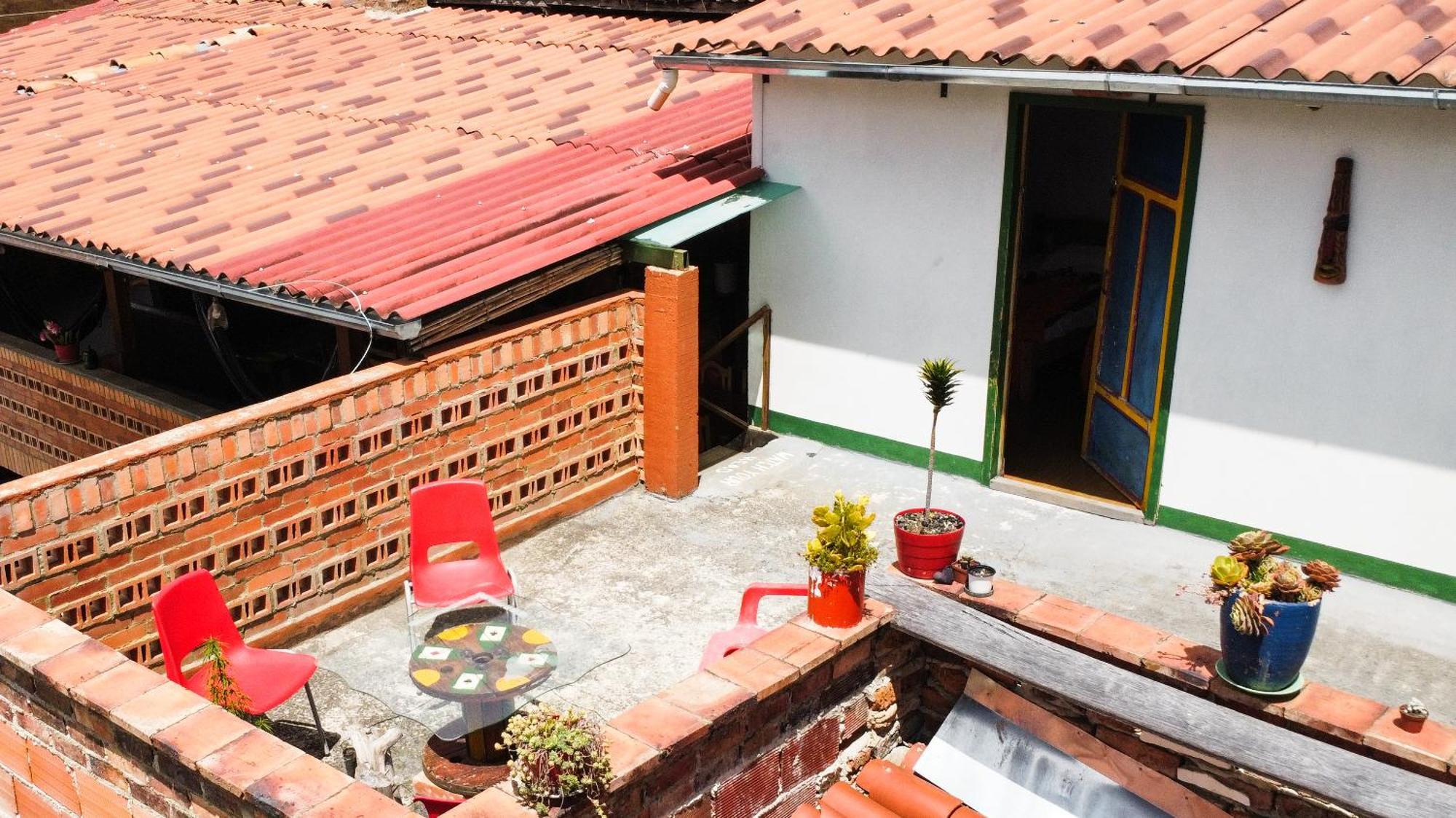 Hostal El Caminante El Cocuy Bagian luar foto