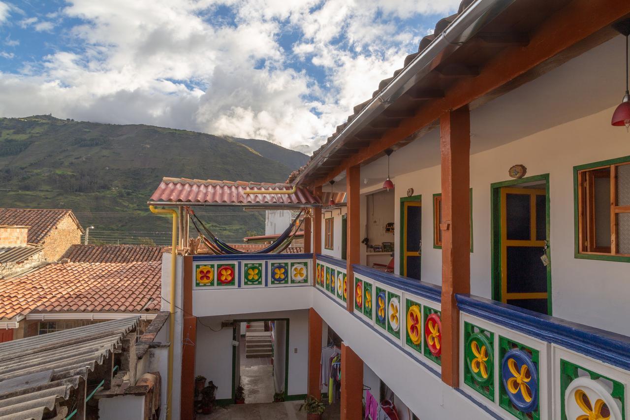 Hostal El Caminante El Cocuy Bagian luar foto